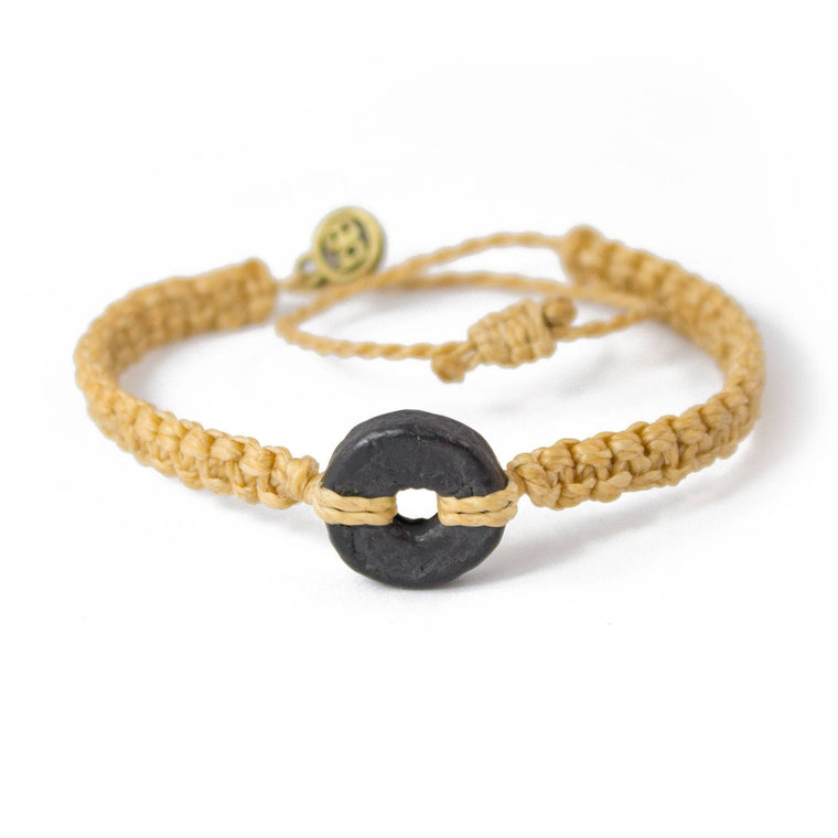 Black Wayta Gold Mustard fair trade bracelets cover