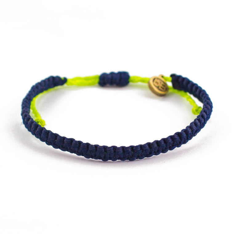 Andel Dark Blue Knotted Charity Bracelet Cover