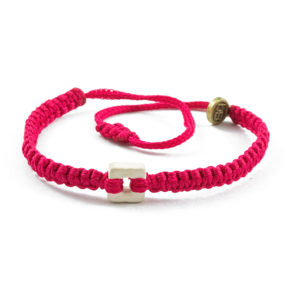 White Raymi Candy Pink bracelets that fight poverty cover