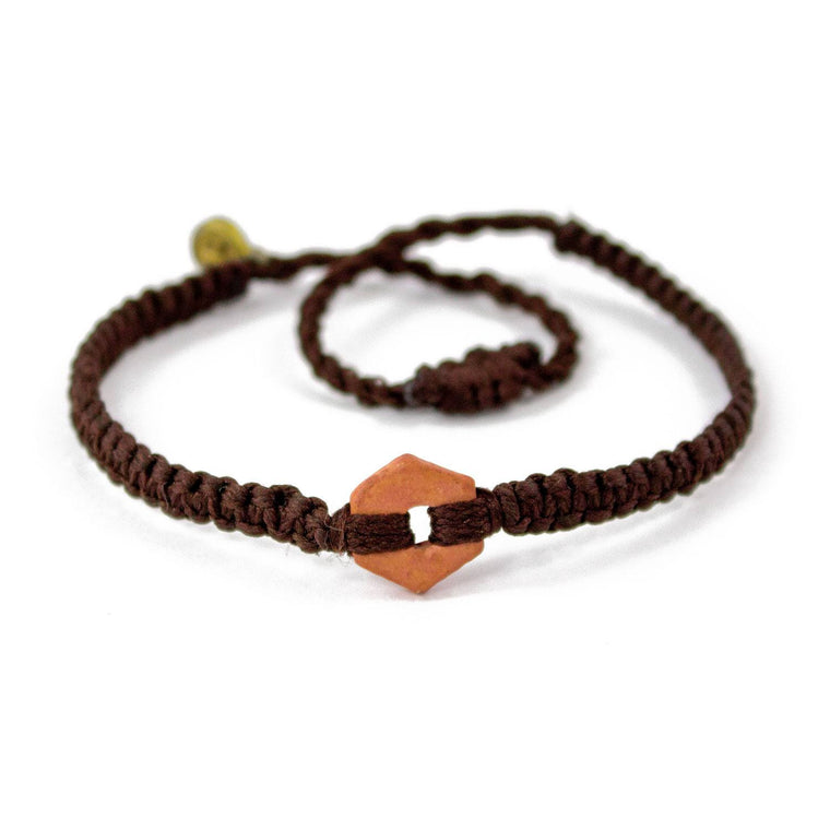 Brown Rustic Chocolate Brown handmade ethnic bracelets cover