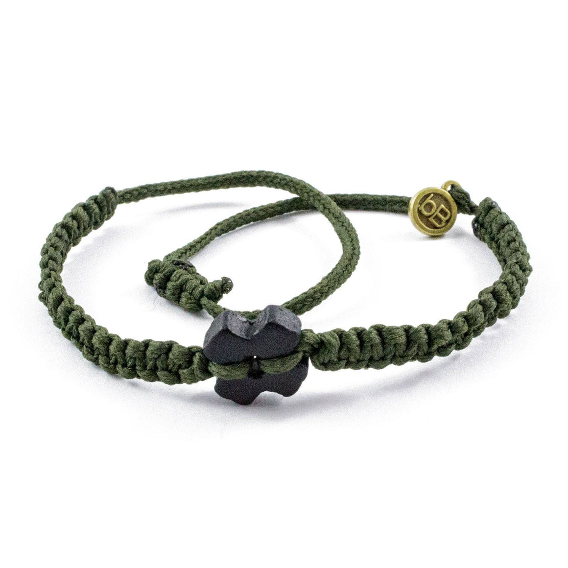 Black Tinkus Military Green donation bracelets cover