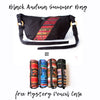 Black Andina Summer Bag + Mystery Pencil Case
