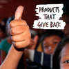 Black Wayta Sweet Caramel fair trade bracelets helping children