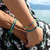 T'hiti Russian Purple beach bracelets lifestyle