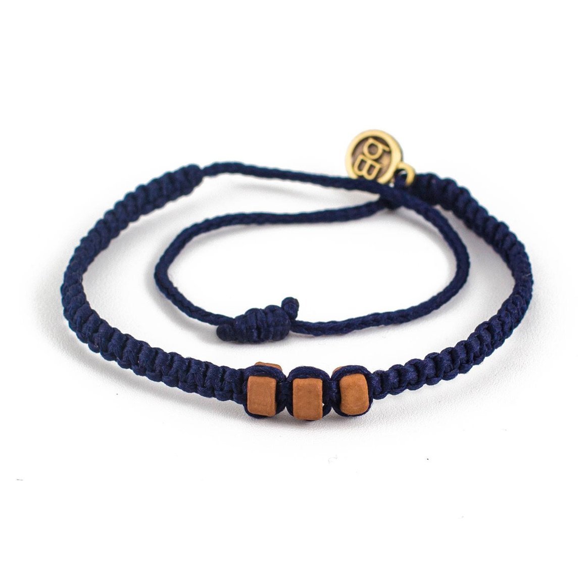 Brown Chasqui Dark Blue bracelets that help children cover