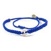 White Raymi Electric Blue bracelets that fight poverty cover